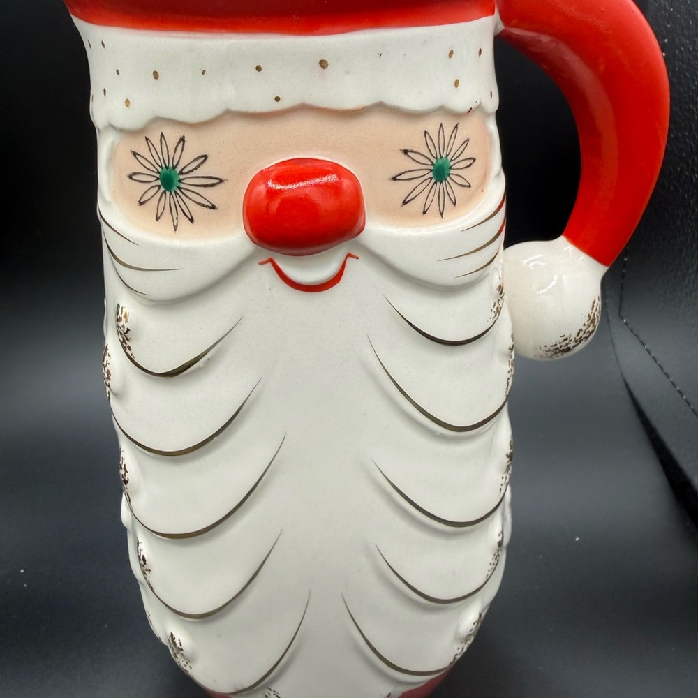 Rare Holt Howard Atomic Santa pitcher